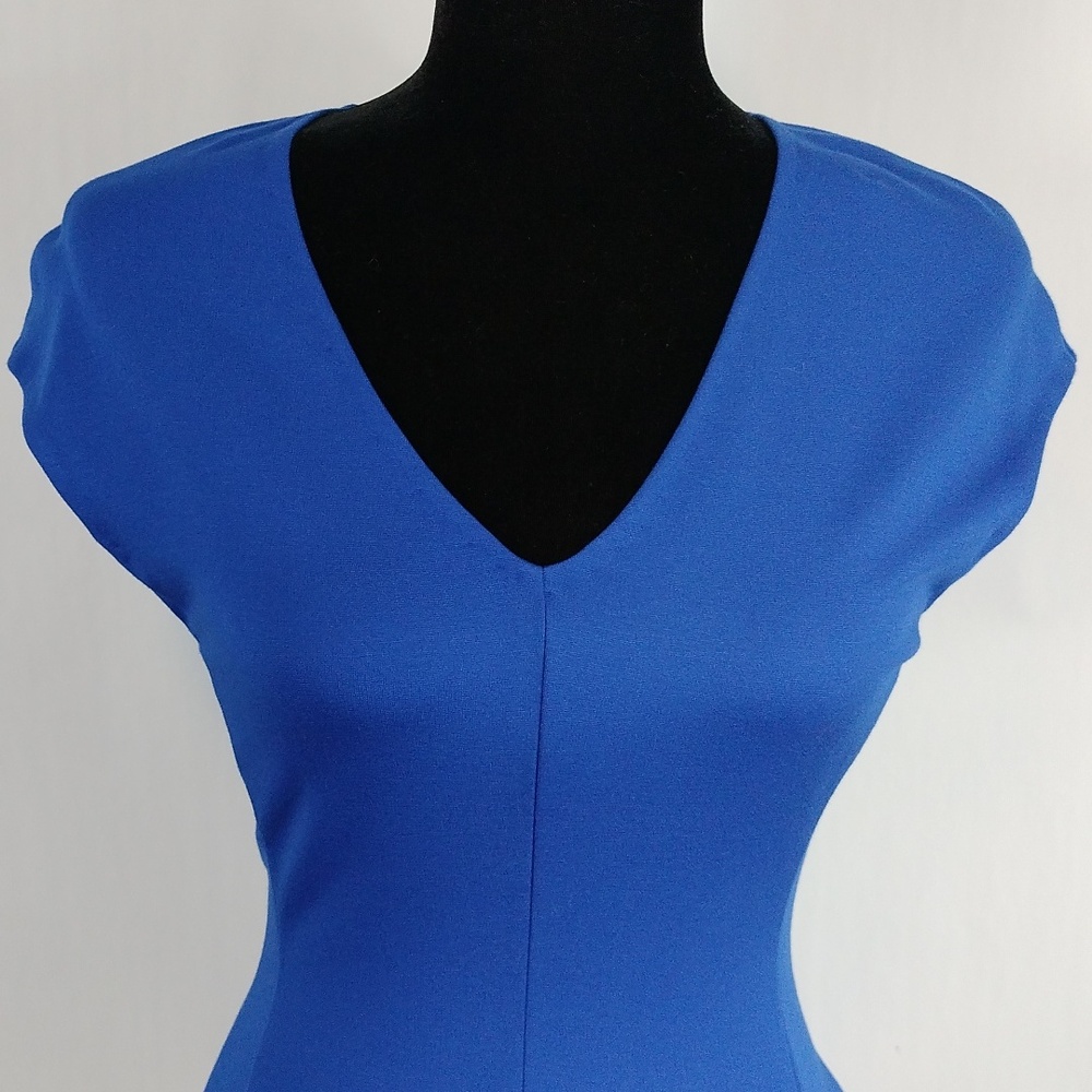 Aritzia Wilfred Blue Peplum Top - Picture 4 of 9